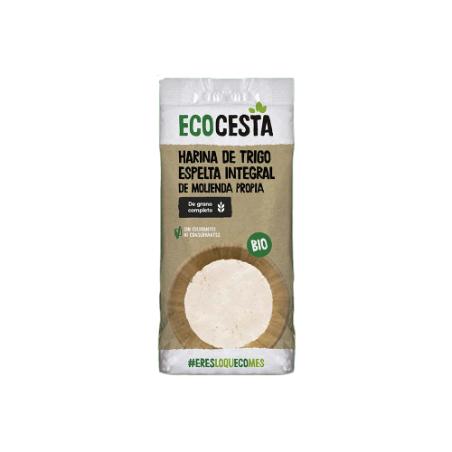 ECO CESTA HARINA DE TRIGO ESPELTA INTEGRAL 500 GR