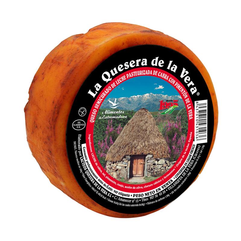 QUESO CABRA SEMI PIMENTON QUESERA DE LA VERA X KG