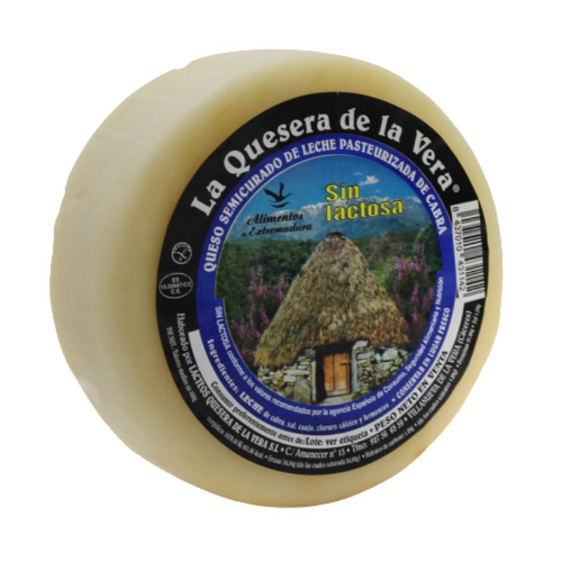 QUESO CABRA SEMI S/LACTOSA QUESERA DE LA VERA X KG