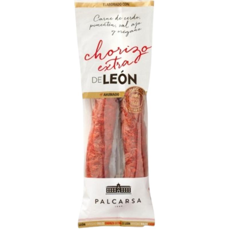 CHORIZO DULCE AHUMADO DE LEON PALCARSA 325 GR