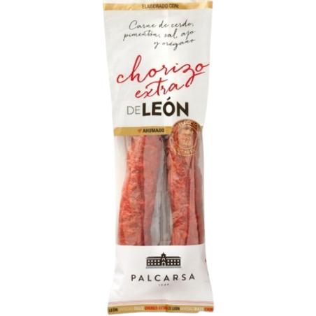 CHORIZO DULCE AHUMADO DE LEON PALCARSA 325 GR