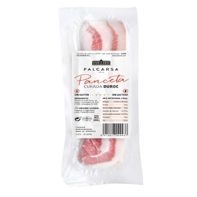PANCETA TACO DUROC PALCARSA 200GR