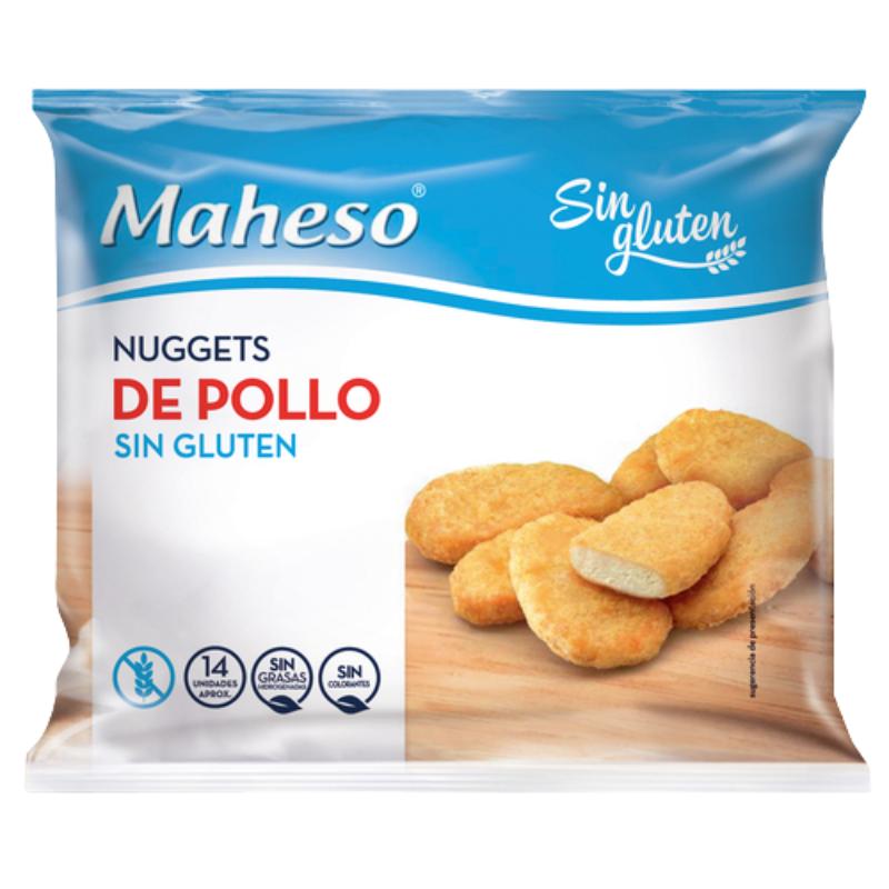 NUGGET POLLO (SIN GLUTEN) MAHESO B/ 300 GR.