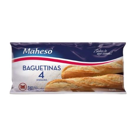 PAN CONGELADO BAGUETINA MAHESO 500 GR B/4 UD