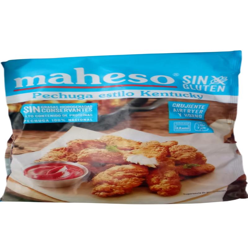 POLLO PECHUGA KENTUCKY  (SIN GLUTEN)  MAHESO 225GR