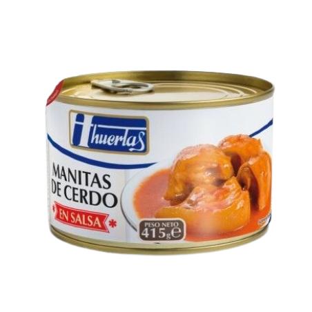 MANITAS DE CERDO EN SALSA HUERTAS L/415 GR
