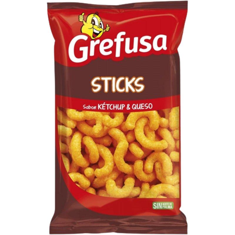 APERITIVOS STICKS KETCHUP & QUESO B/120 GR 1,40€