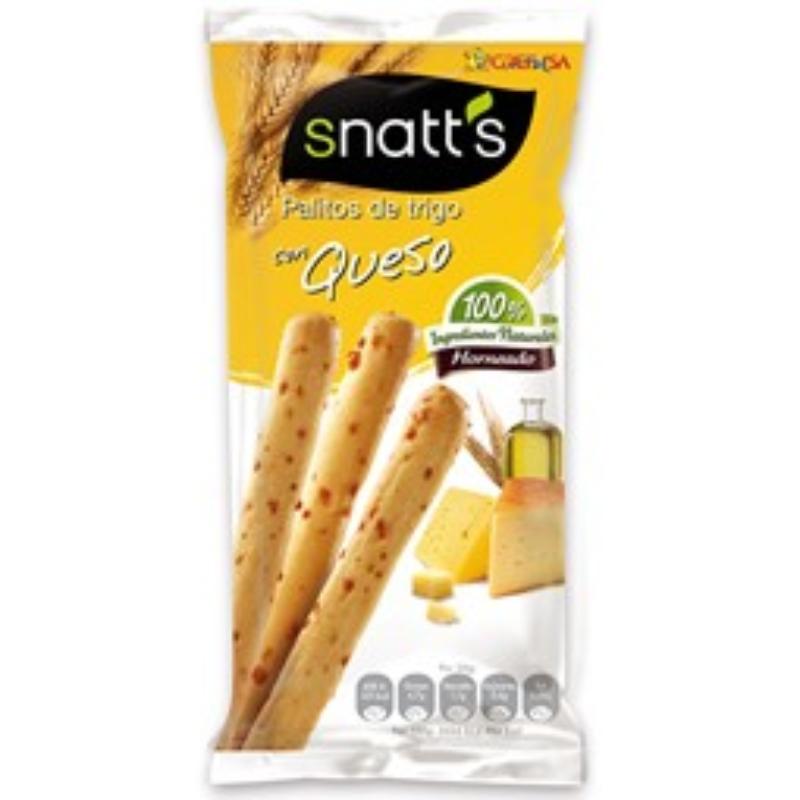 APERITIVOS PALITOS SNATT´S CON QUESO  B/56 GR