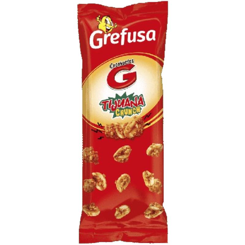 APERITIVOS GREFUSA CACAHUETES TIJUANA CRUNCH 110GR