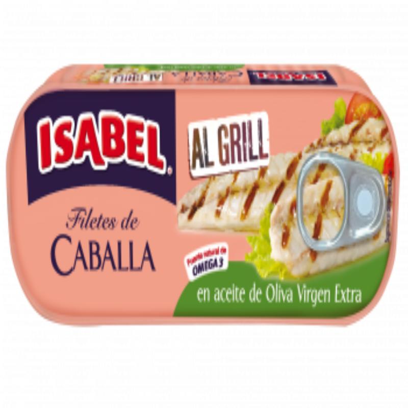 CABALLA FILETE A/OLIVA AL GRILL ISABEL L/120 G