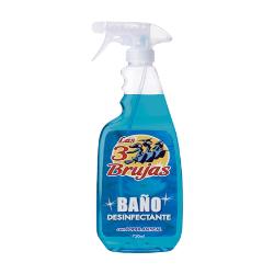 LIMPIADOR WC 3 BRUJAS DESINFECTANTE PISTOLA 750ML