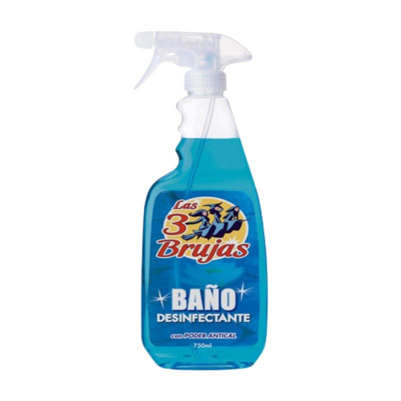 LIMPIADOR WC 3 BRUJAS DESINFECTANTE PISTOLA 750ML