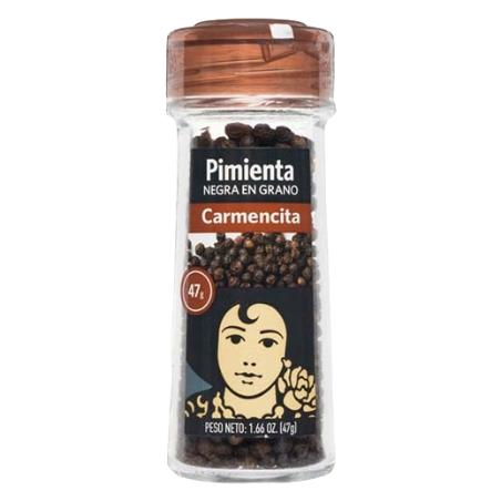 PIMIENTA NEGRA EN GRANO CARMENCITA T/C 47 GR