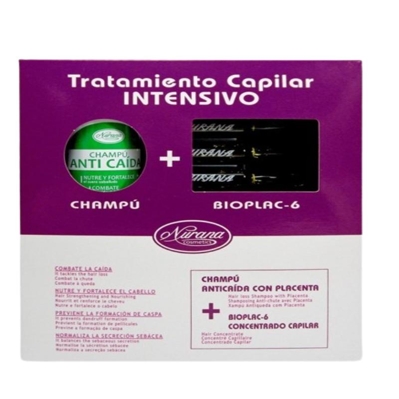 TRATAMIENTO CAPILAR INTENSIVO NURANA CHAMPU+AMPOLL