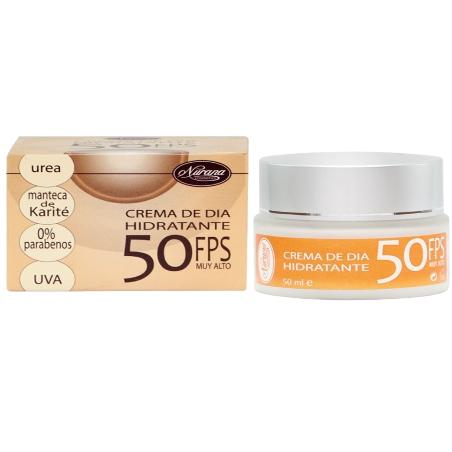 CREMA FACIAL NURANA DIA UREA-KARITE SPF50  B/50 ML