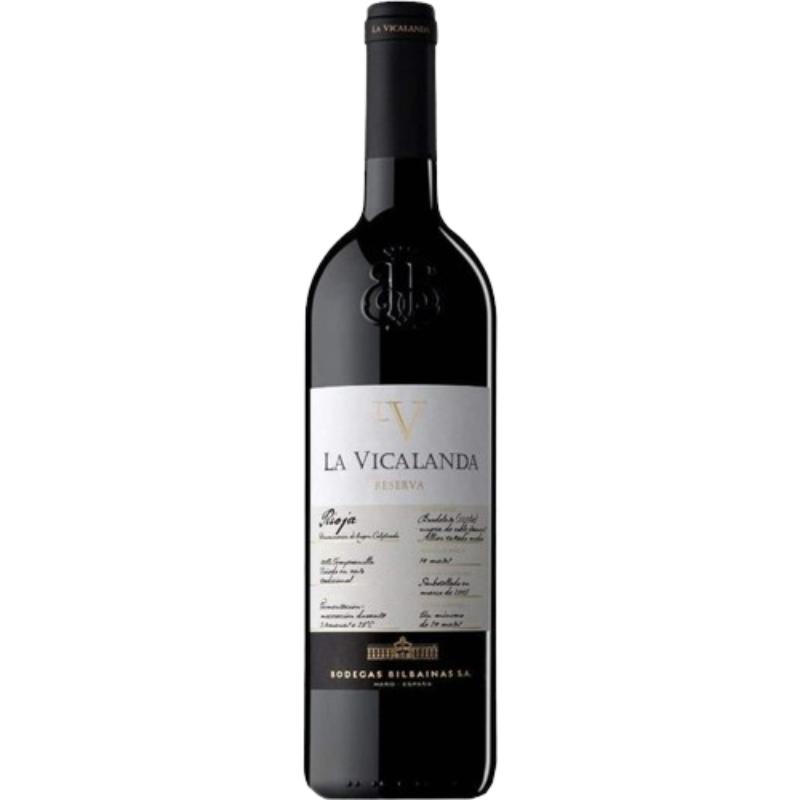 VINO C. VICALANDA D.O. RIOJA RESERVA B/75 CL