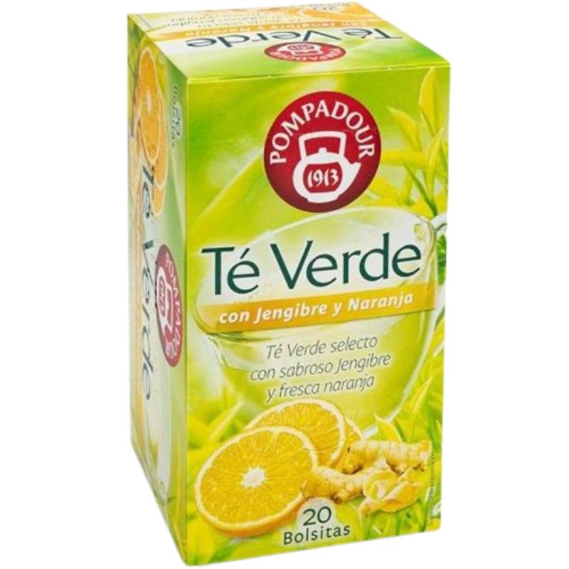 INFUSION POMPADOUR TE VERDE JENGIBRE NARANEST/20UD