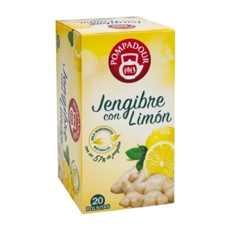 INFUSION POMPADOUR JENGIBRE C/LIMON  EST/20 UD