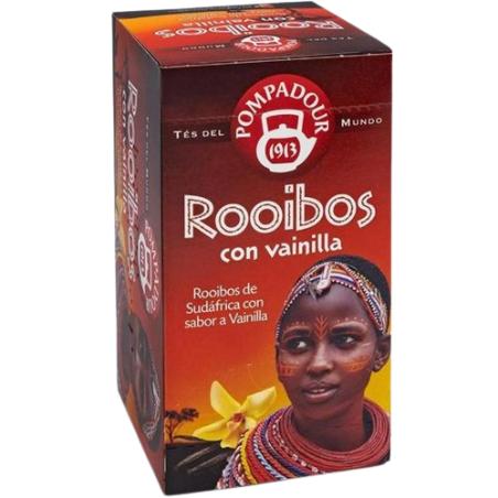 INFUSION POMPADOUR ROOIBOS C/VAINILLA  EST/20UD