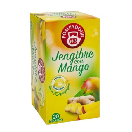 INFUSION POMPADOUR JENGIBRE C/MANGO EST/20UD