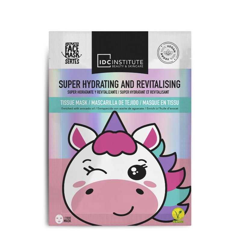 MASCARILLA FACIAL IDC UNICORNIO HIDRATANTE UD