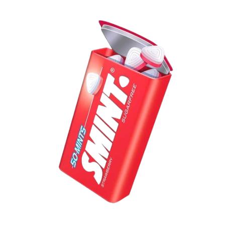 CARAMELOS SMINT FRESA S/AZUCAR LATA 35 GR