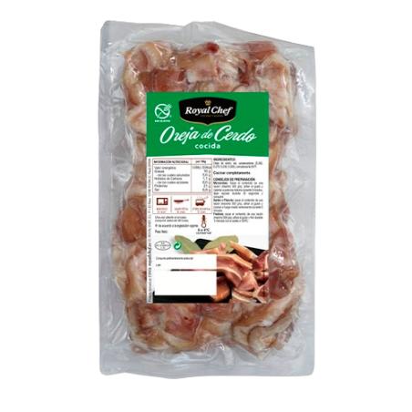 OREJA DE CERDO COCIDA ROYAL CHEF B/400 GR