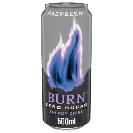 BEBIDA ENERG.BURN ZERO RASPBERRY L/50.CL.