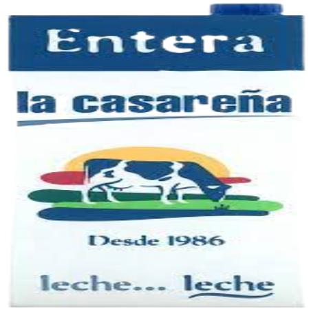 LECHE LA CASAREÑA ENTERA BRIK-1.LITRO