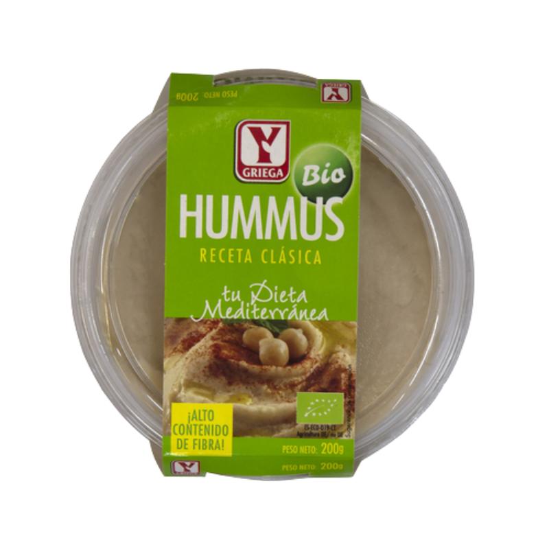 HUMMUS CLASICO YGRIEGA BIO T/200 GR