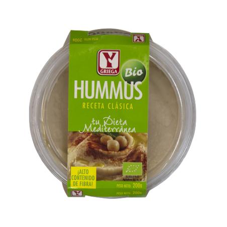 HUMMUS CLASICO YGRIEGA BIO T/200 GR