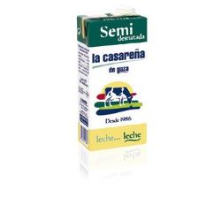 LECHE LA CASAREÑA SEMI-DESNT.UHT BRICK-1 L
