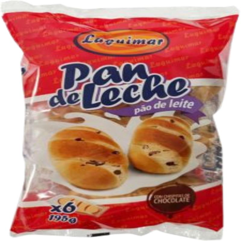 DULCES LAGUIMAR PAN DE LECHE CHISPITAS CHOCO 195GR