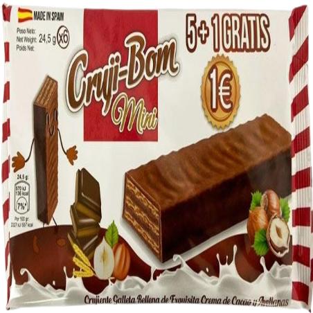 DULCES LAGUIMAR CRUJI-BOM 126GR