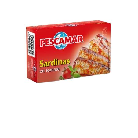 SARDINAS PESCAMAR TOMATE L/75 GR