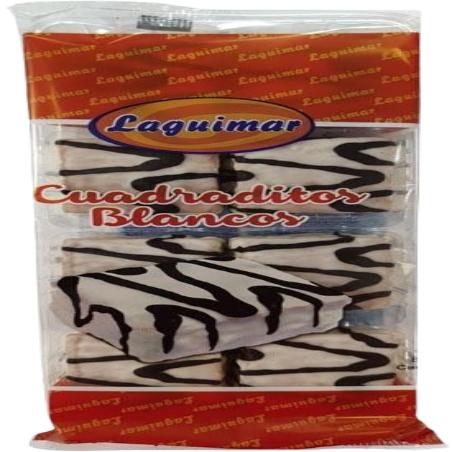 DULCES LAGUIMAR CUADRADITOS BLANCOS 180GR
