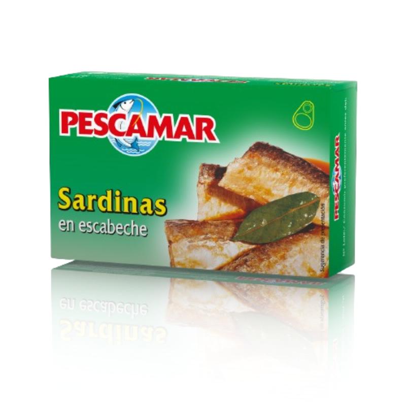 SARDINAS PESCAMAR ESCABECHE  L/81GR