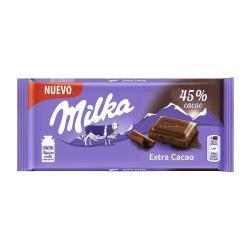 DULCES LAGUIMAR CHOCOLATE MILKA EXTRA CACAO 