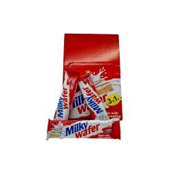 DULCES LAGUIMAR WAFER MILKY/CARAMEL BARRITA 45 GR
