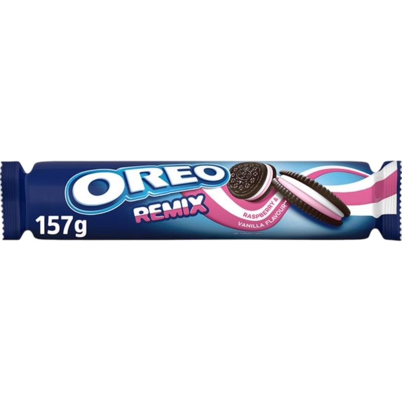 GALLETAS OREO REMIX FRAMBUESA Y VAINILLA P/157 GR