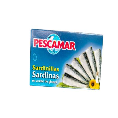 SARDINILLAS PESCAMAR A/VEGETAL L/57 GR