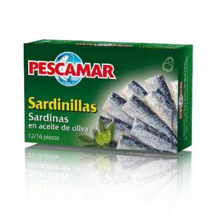 SARDINILLAS PESCAMAR A/OLIVA L/57 GR