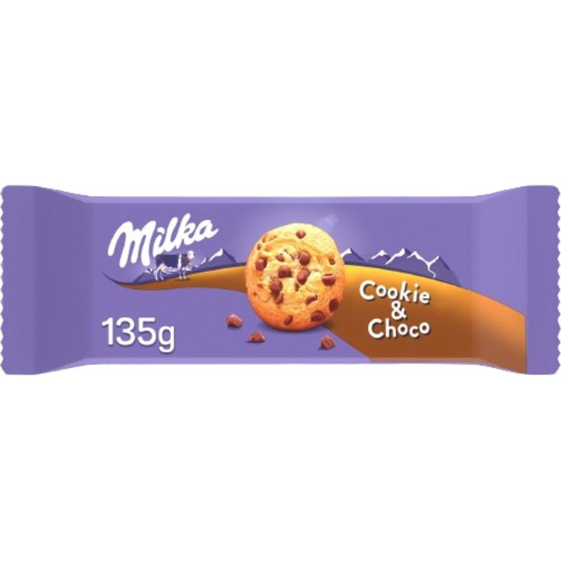 GALLETAS MILKA COOKIE & CHOCO P/135GR