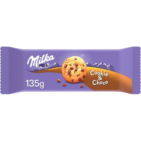 GALLETAS MILKA COOKIE & CHOCO P/135GR