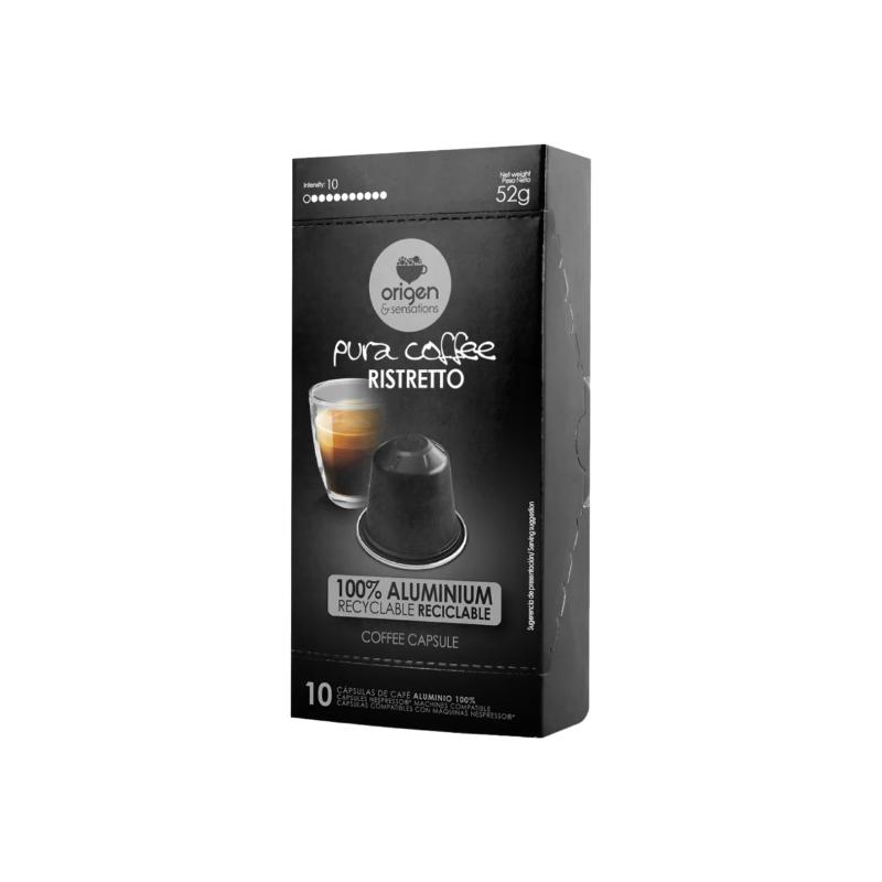 CAFE ORIGEN PURA RISTRETTO COMPAT NESPRESSO P/10UD