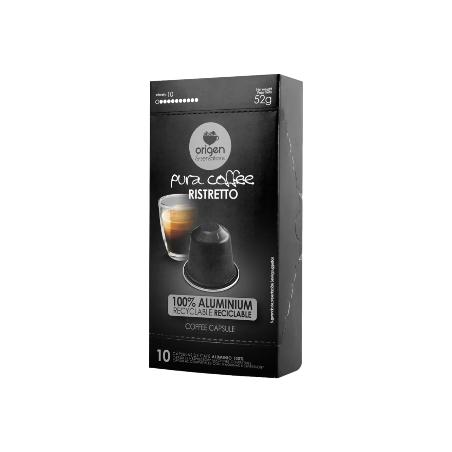 CAFE ORIGEN PURA RISTRETTO COMPAT NESPRESSO P/10UD