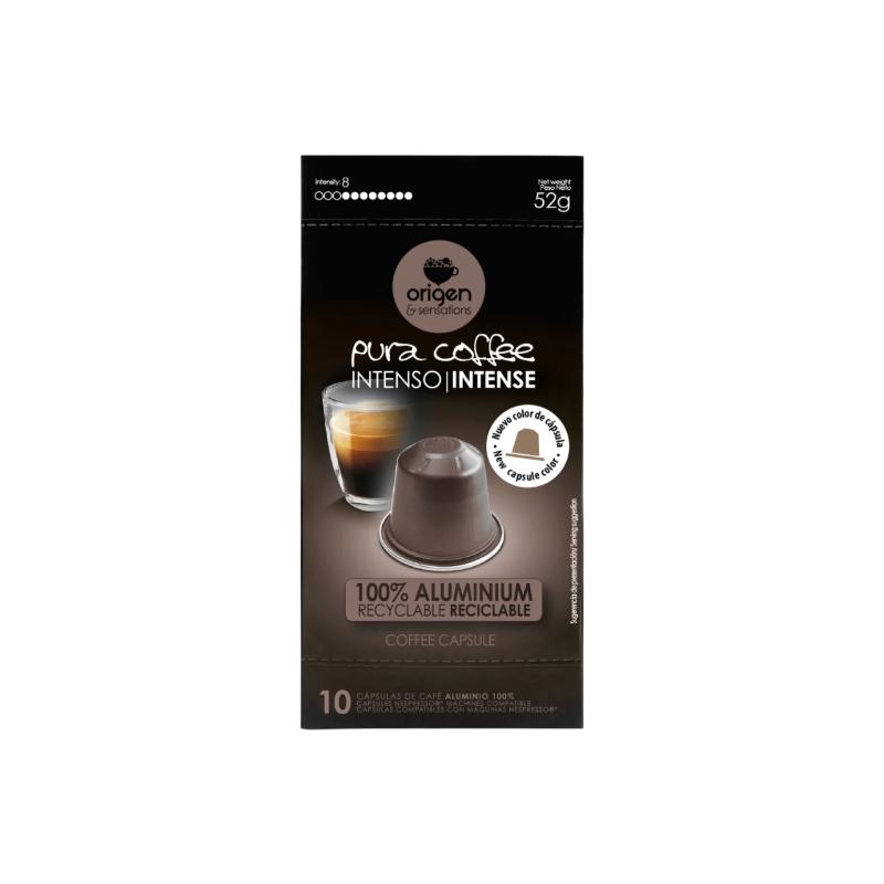 CAFE ORIGEN PURA INTENSO COMPAT NESPRESSO P/10 UD