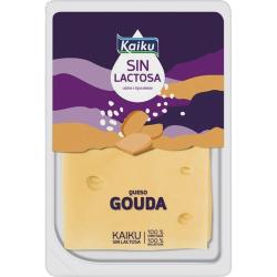 QUESO LONCHA GOUDA SIN LACTOSA KAIKU B/150 GR