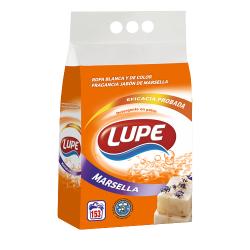 DETERGENTE  LUPE SACO MARSELLA 170 DOSIS 10 KG.