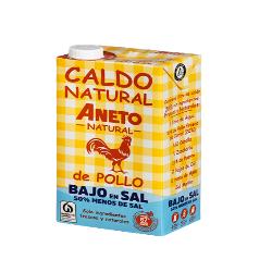 CALDO ANETO 100% NATURAL POLLO BAJO EN SAL B/ 1 L